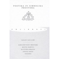 POLIGRAFI 38-POETIKA IN SIMBOLIKA PROSTORA