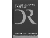 DRUŽBOSLOVNE RAZPRAVE 39