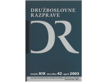 DRUŽBOSLOVNE RAZPRAVE 42