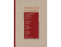 PHAINOMENA 53-54 HERMENEVTIKA IN HUMANISTIKA I