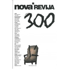 REVIJA-NOVA REVIJA 300-TRISTOTA