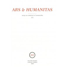 Milica Antić-Gaber, Tine Germ (ur.)-ARS & HUMANITAS I/1